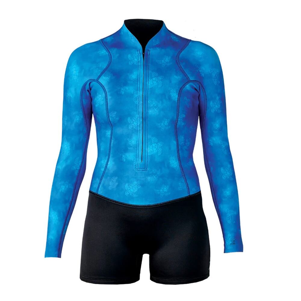 Xcel Women's Ocean Ramsey Axis Long Sleeve Front Zip Springsuit 2/1mm - Size 2